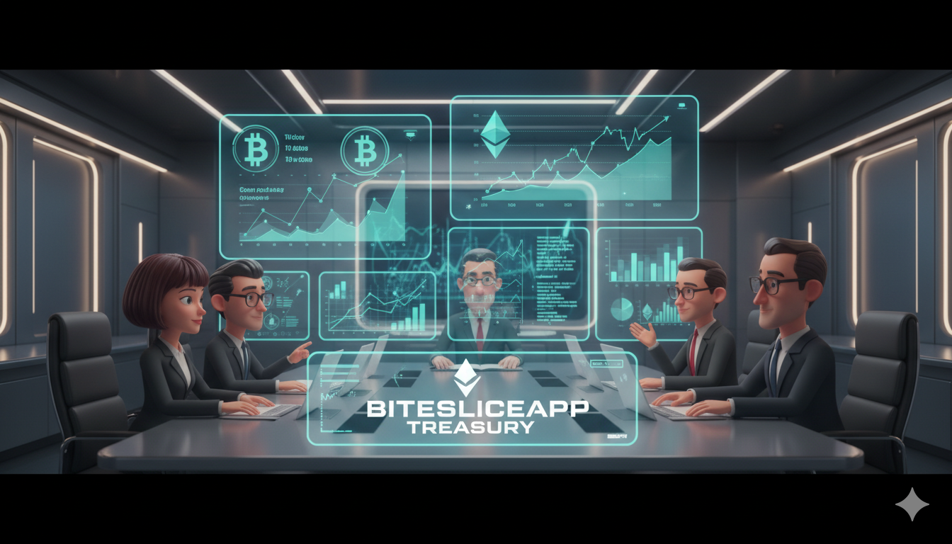 Bitesliceapp Introduces Treasury Management Accounts for Corporate Clients